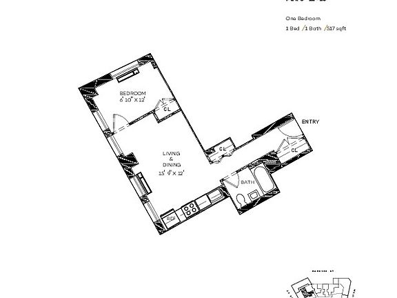 2nd image of 63 Wall St APT 2202
