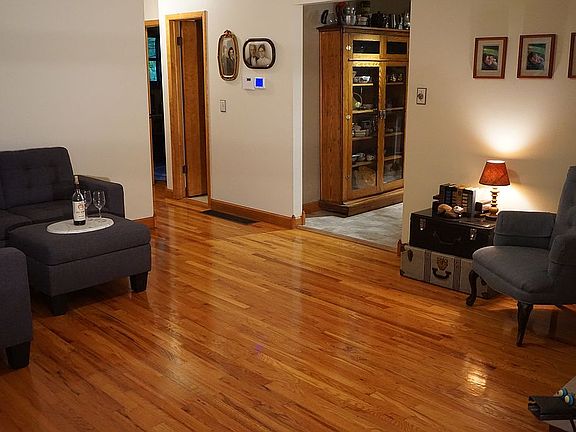 Front room toward kitchen