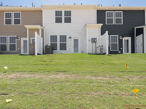 Rear Exterior of The Churchill Design by DRB Homes at Trailside at Drayton Mills in Spartanburg, SC