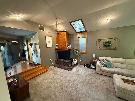 Wood Burning Fireplace