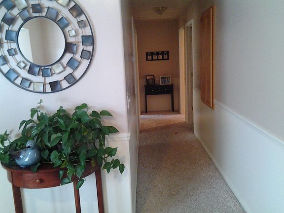 Hallway off living room