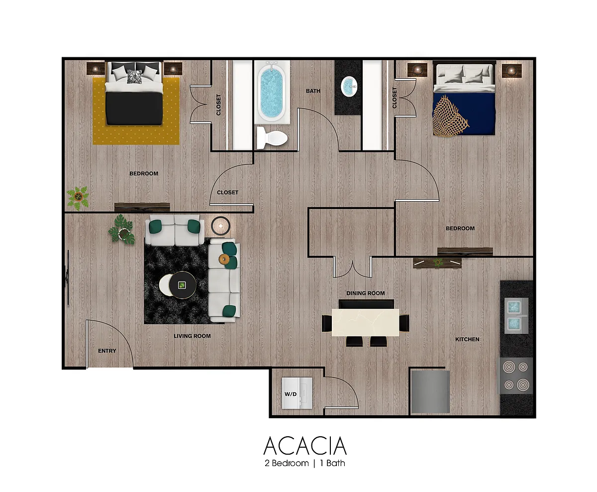 Floor plan Acacia