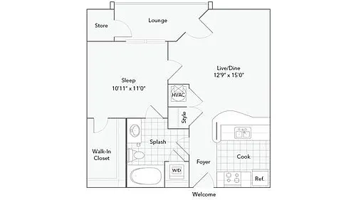 Floor plan Alexandria