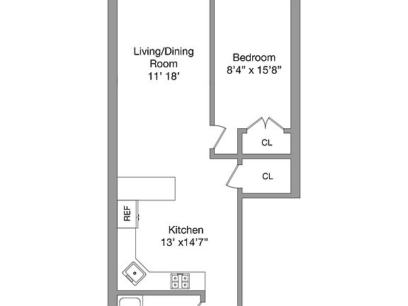 2nd image of 242 W 21st St APT 1A