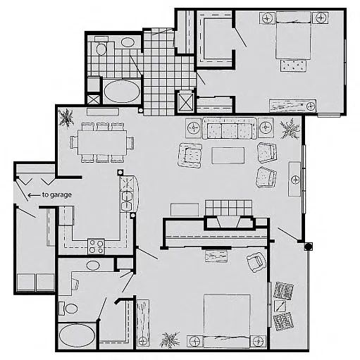 Floor plan L (att gar)