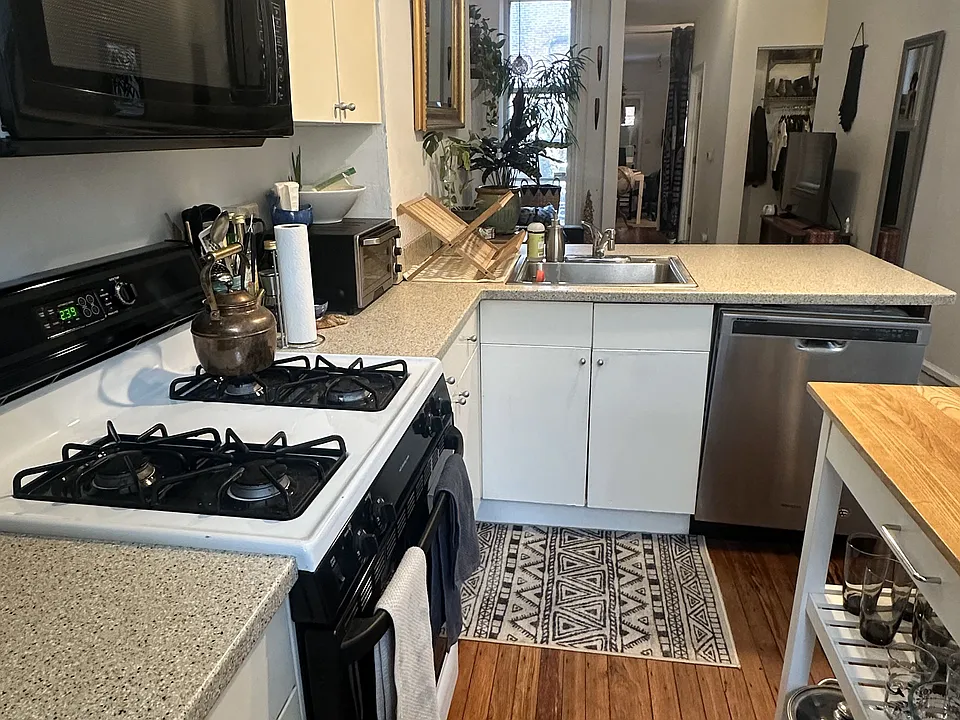 Kitchen at Apartment Entrance