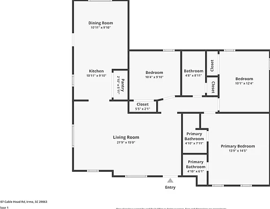 3 bed, 2.0 bath, 1224 sqft, $1,695 — Photo 2