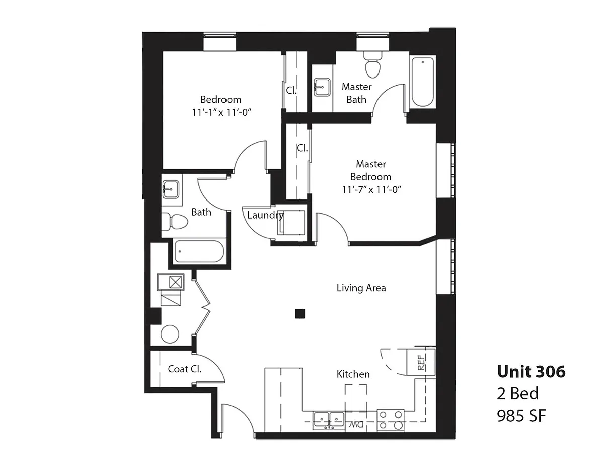 Floor plan 306