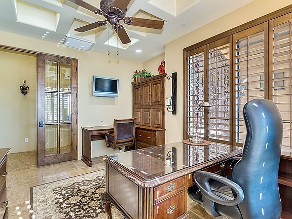 Office with built ins