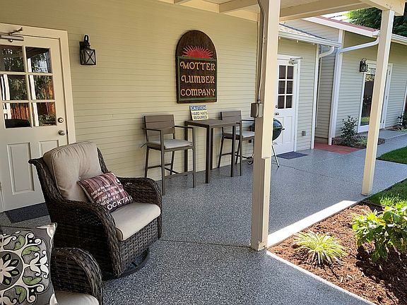 Covered patio