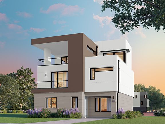 Cira 2B Exterior Rendering at The Landing