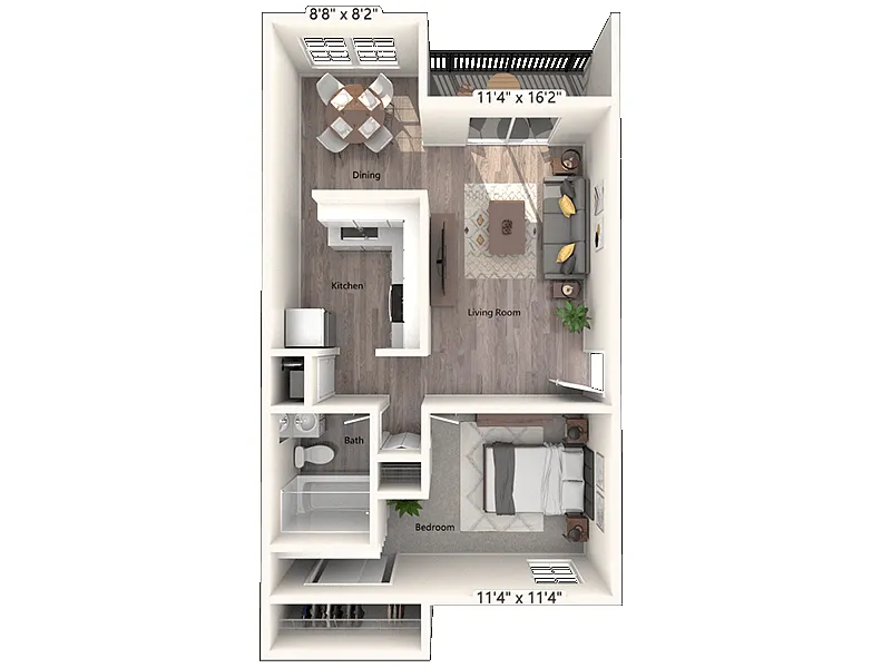 Floor plan The Riviera