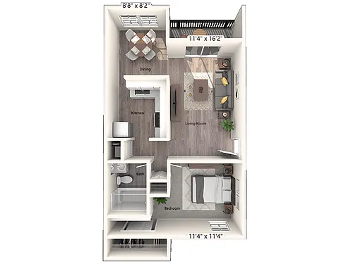 Floor plan The Riviera