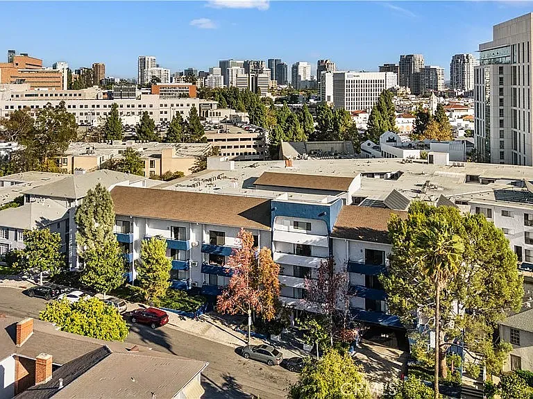 Aerial of Condo building