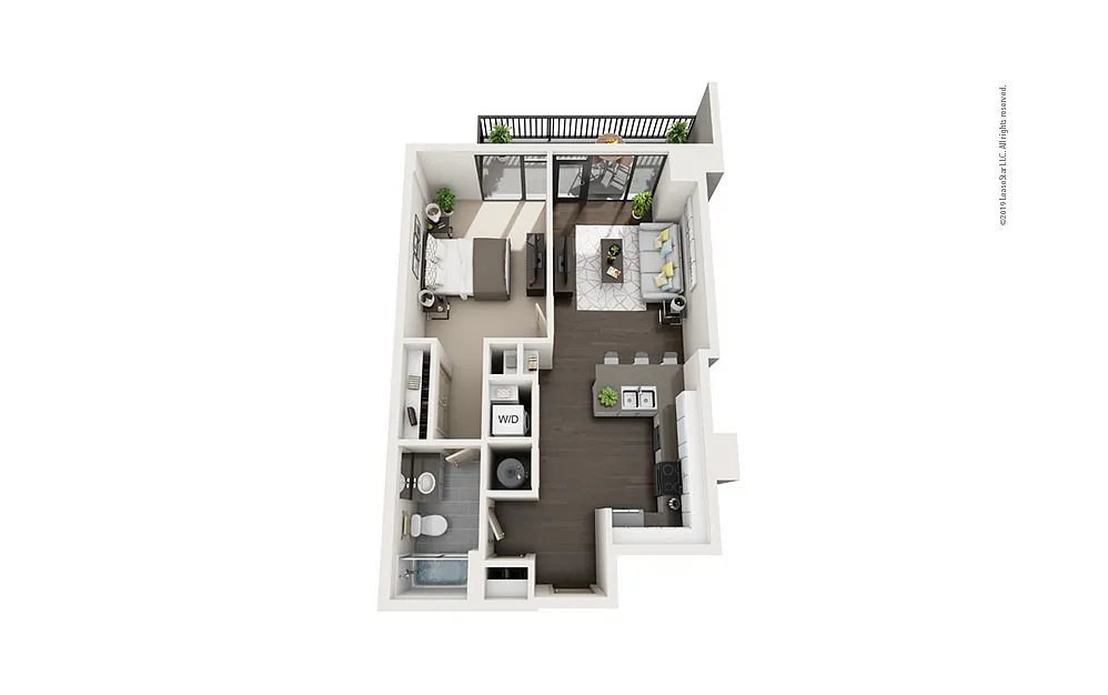 Floor plan Highrise A8