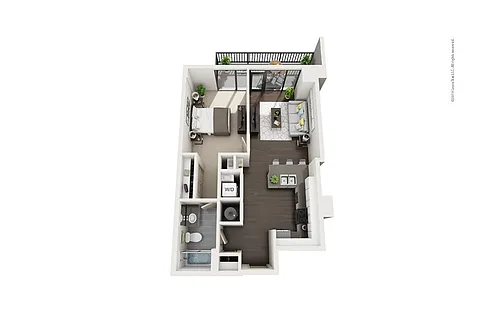Floor plan Highrise A8