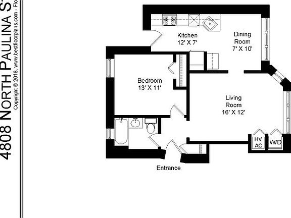 5th image of 4806 N Paulina St #3