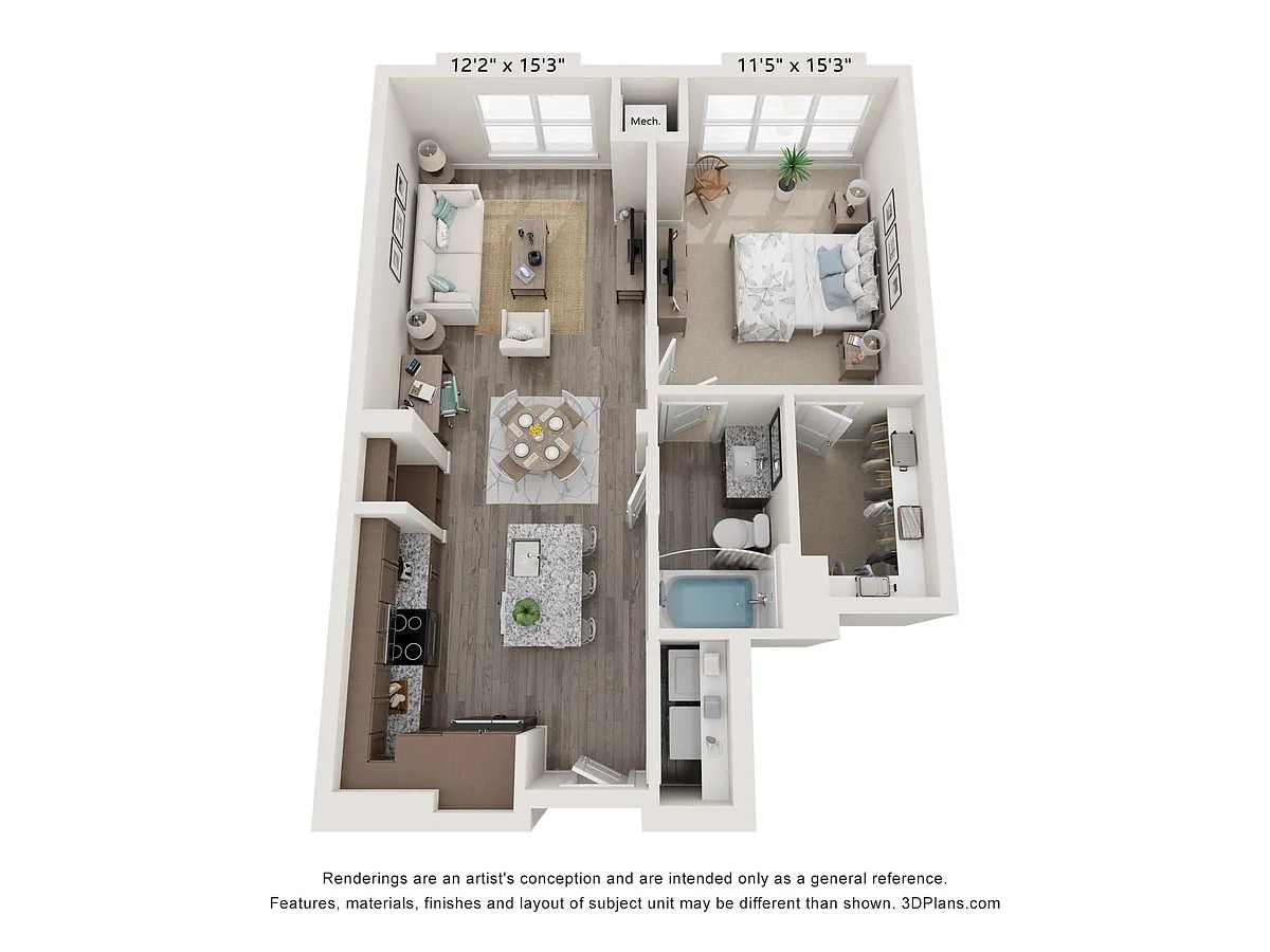 Floor plan The Hemlock
