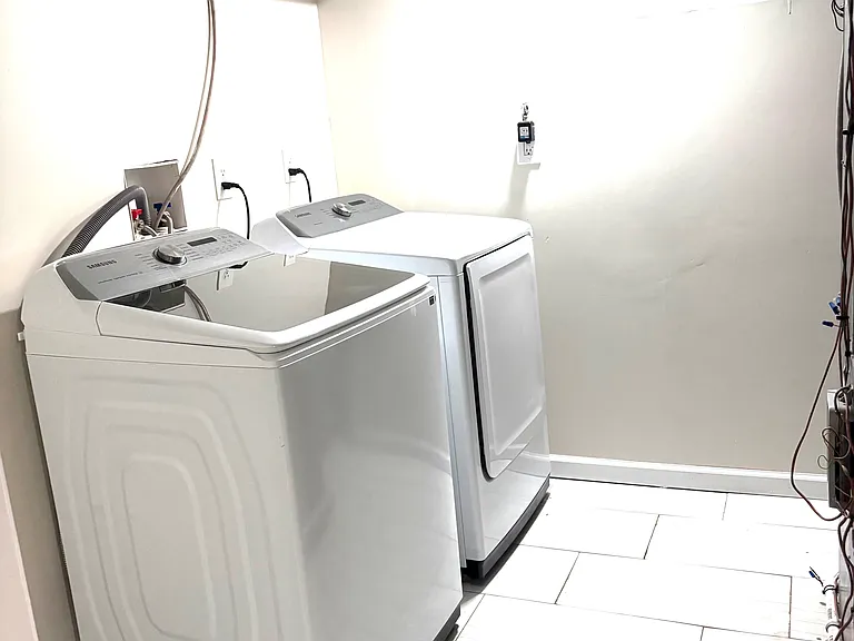 Washer and dryer