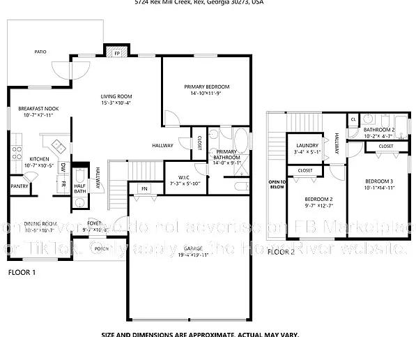3 bed, 2.5 bath, 2908 sqft, $1,995 — Photo 2