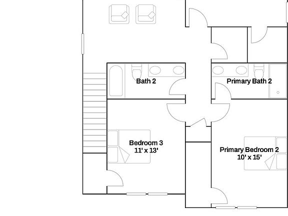 Second Floor- Option 1