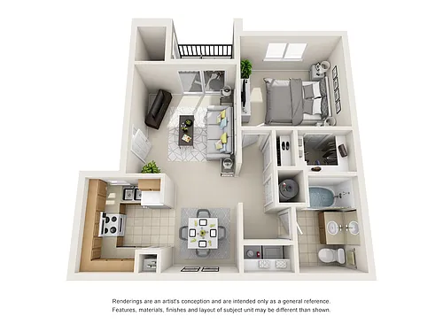Floor plan Alta Gold