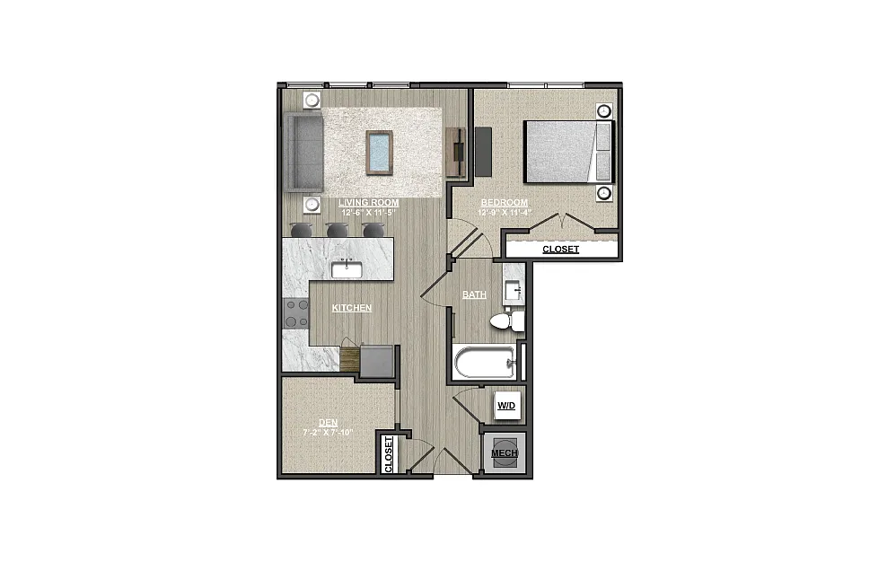 Floor plan A8 - Crabapple