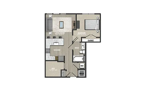 Floor plan A8 - Crabapple