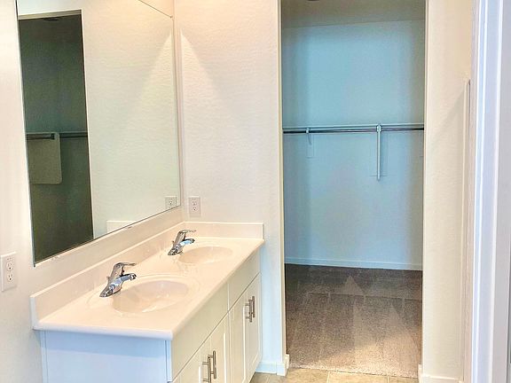 Master Bathroom with Walk In Closet