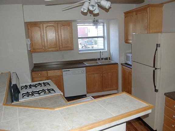 Kitchen with island