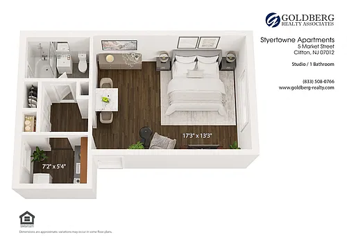 Floor plan Studio