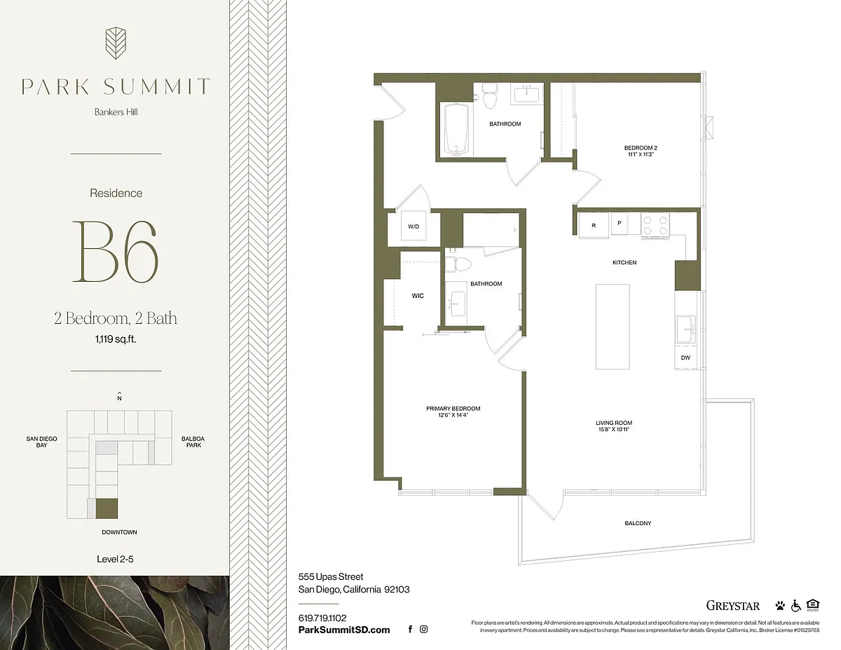 Floor plan Park summit _B6