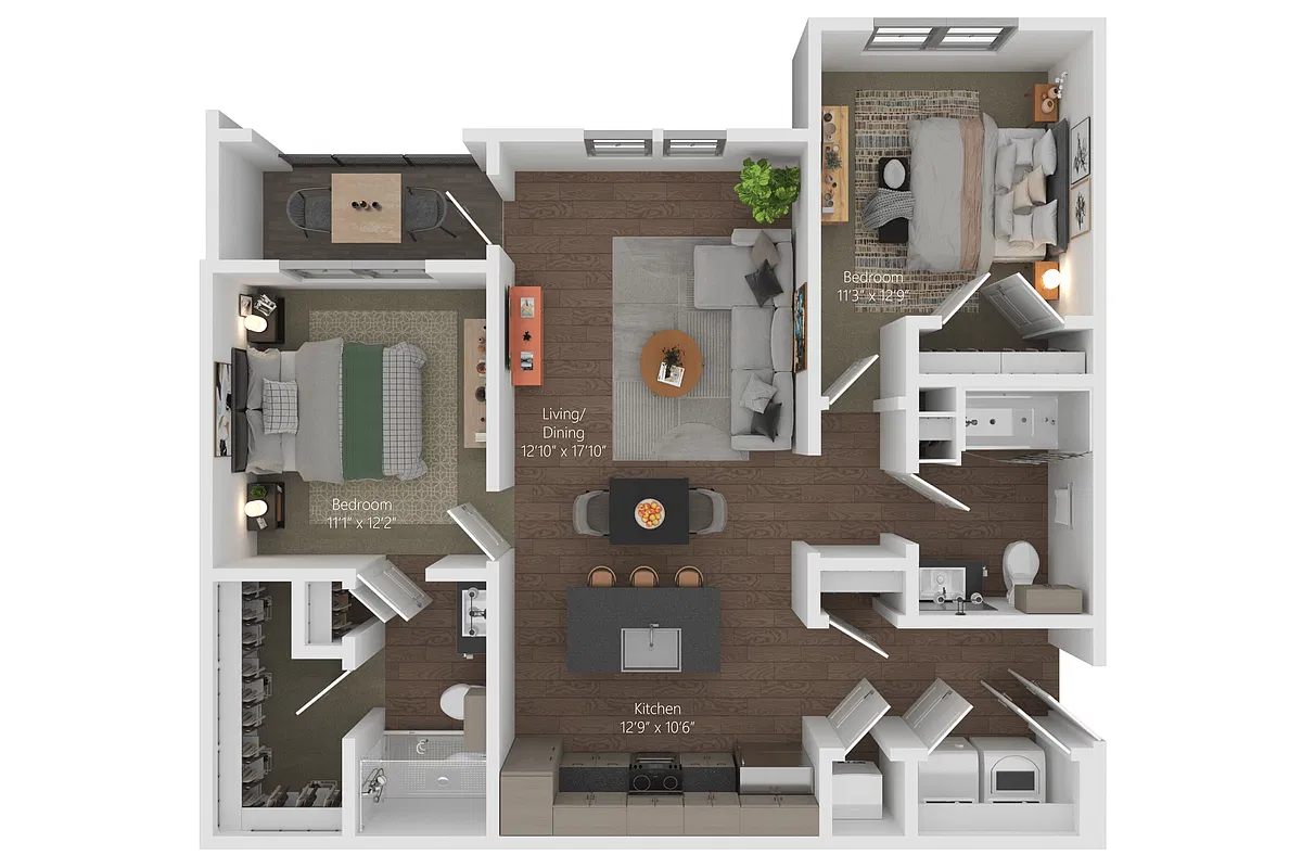 Floor plan The Classic (Classic B1)