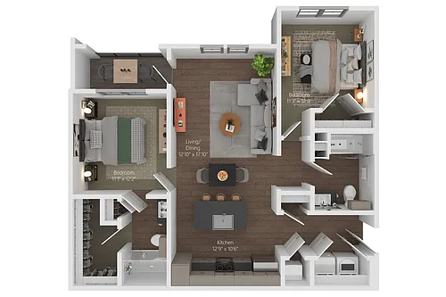 Floor plan The Classic (Classic B1)