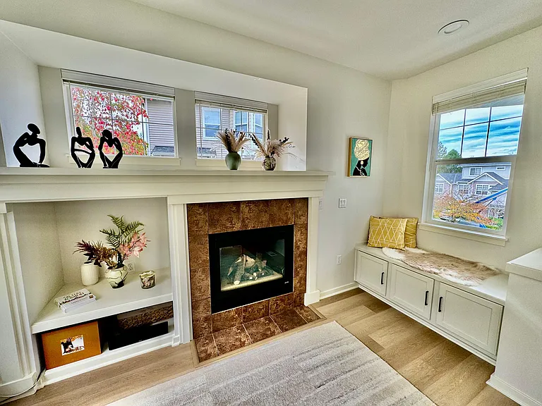 Living room 3 - Fireplace