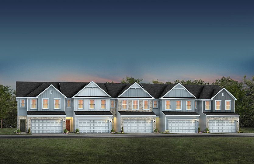 Blanchard Townhome Streetscape