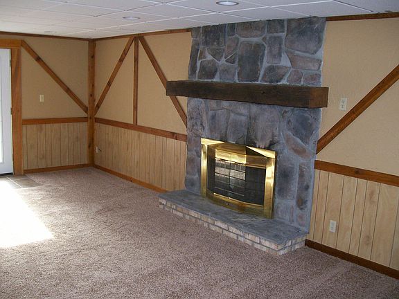 Lower Level Family Room Fire Place