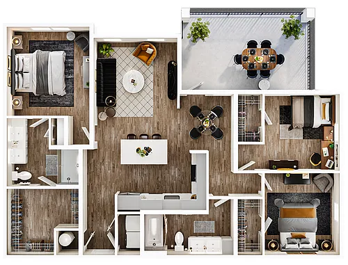 Floor plan C2