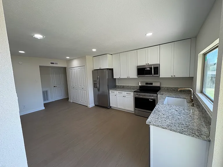 Kitchen with new appliances