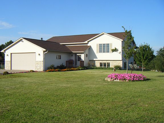 Front of house in the summer