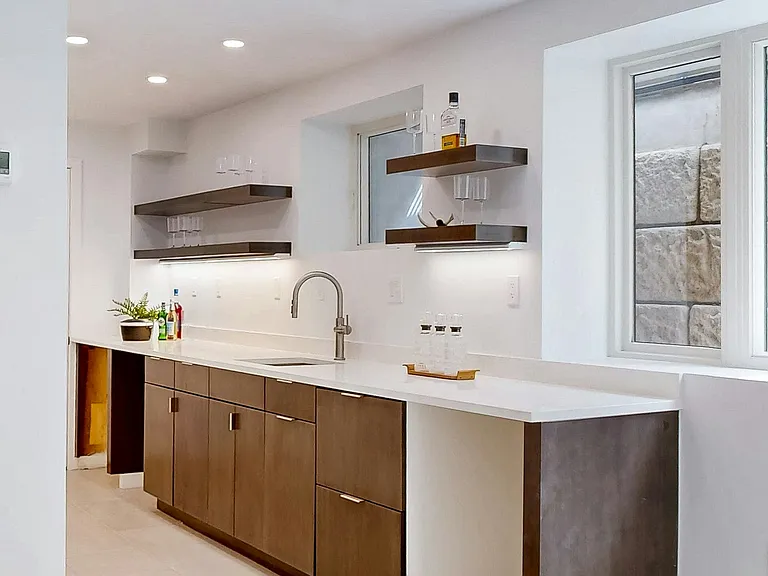 Lower level kitchenette