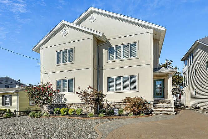 Raised Stucco/stone/vinyl 