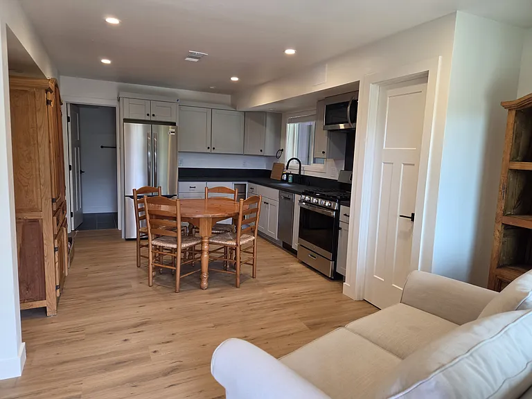 living room/kitchen/dining room