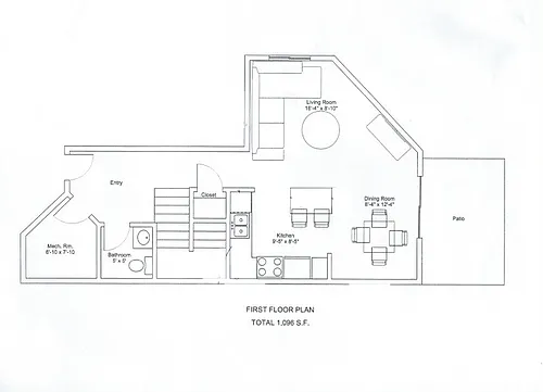 Floor plan 2 Bdrm B