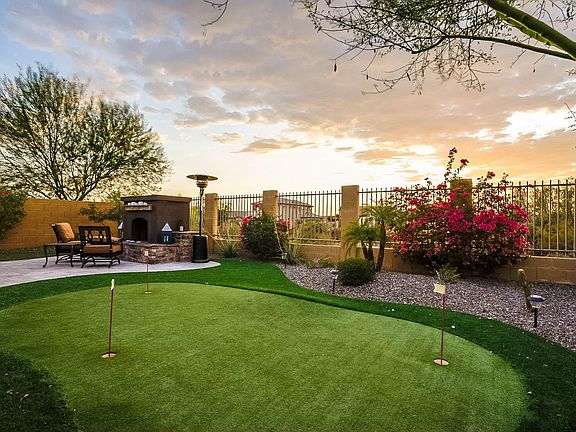 Putting Green at Dusk