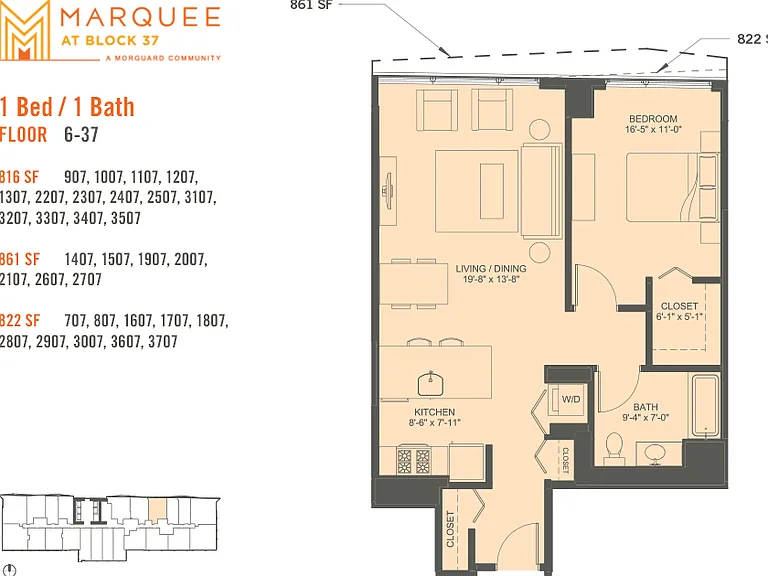 1 Bedroom x 07 1 Bedroom x 07