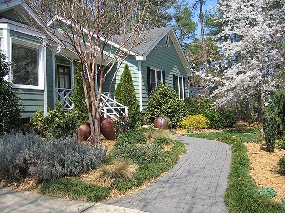 pavered front walkway