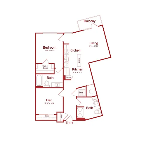 Floor plan A26D