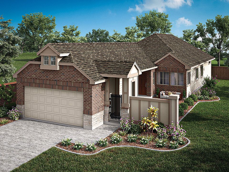 Toscana Elevation C 75 Front with Siding on Sides of House