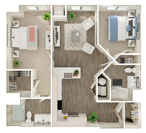 Floor plan B16